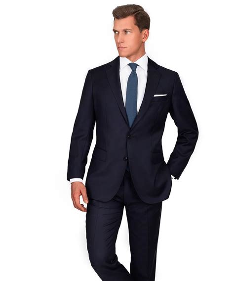 navy blue wool suit|dark navy blue suit hispanic.